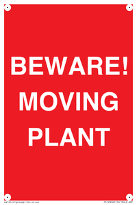 BEWARE! MOVING PLANT